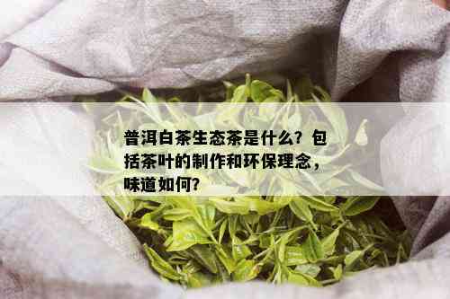 普洱白茶生态茶是什么？包括茶叶的制作和环保理念，味道如何？