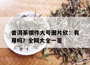 普洱茶摆件大号图片欣：有用吗？全网大全一览