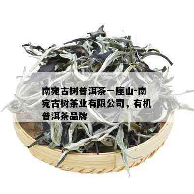 南宛古树普洱茶一座山-南宛古树茶业有限公司，有机普洱茶品牌