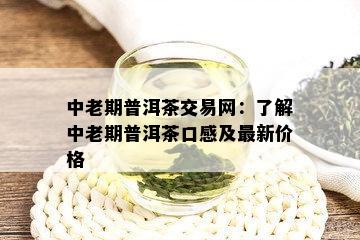 中老期普洱茶交易网：了解中老期普洱茶口感及最新价格