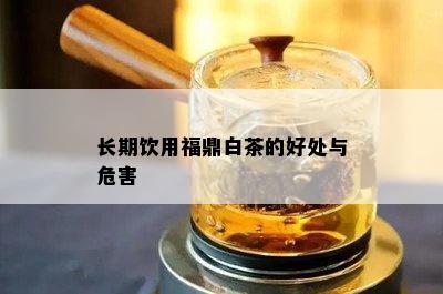 长期饮用福鼎白茶的好处与危害