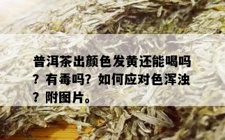 普洱茶出颜色发黄还能喝吗？有吗？如何应对色浑浊？附图片。