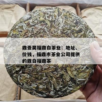 鼎壹昊福鼎白茶业：地址、价钱，福鼎市茶业公司提供的鼎白福鼎茶