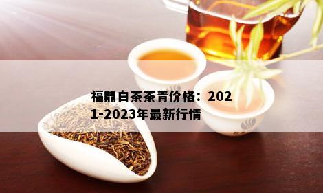 福鼎白茶茶青价格：2021-2023年最新行情