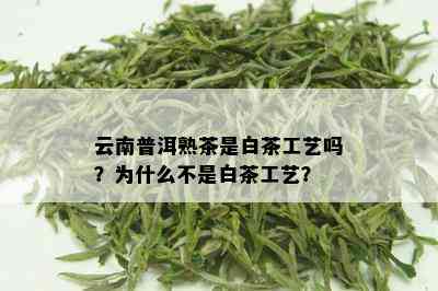 云南普洱熟茶是白茶工艺吗？为什么不是白茶工艺？