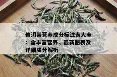 普洱茶营养成分标注表大全：含丰富营养，最新图表及详细成分解析