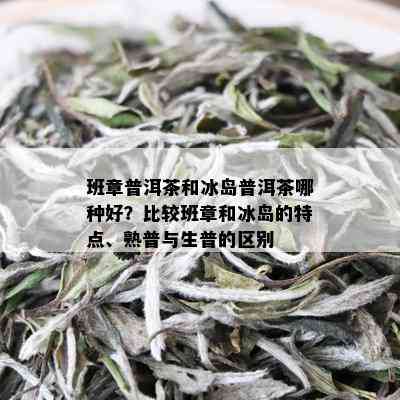 班章普洱茶和冰岛普洱茶哪种好？比较班章和冰岛的特点、熟普与生普的区别