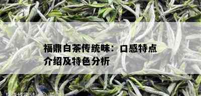 福鼎白茶传统味：口感特点介绍及特色分析