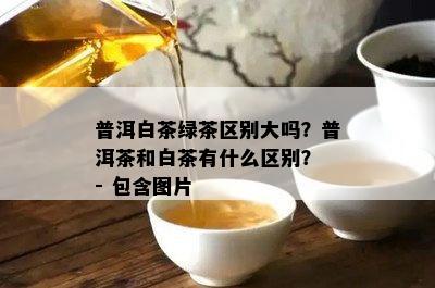 普洱白茶绿茶区别大吗？普洱茶和白茶有什么区别？ - 包含图片