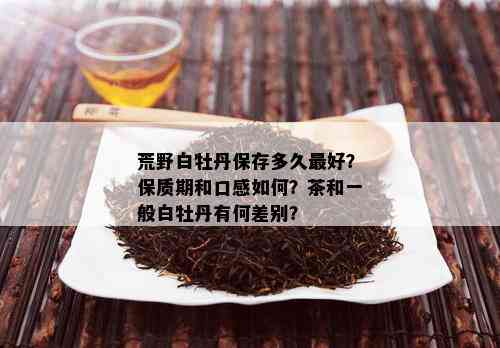 荒野白牡丹保存多久更好？保质期和口感如何？茶和一般白牡丹有何差别？