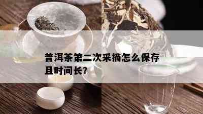 普洱茶第二次采摘怎么保存且时间长？