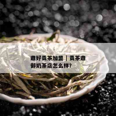 鼎好贡茶加盟 | 贡茶鼎御奶茶店怎么样？