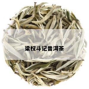 梁权斗记普洱茶