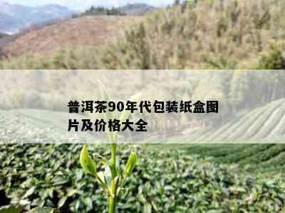 普洱茶90年代包装纸盒图片及价格大全