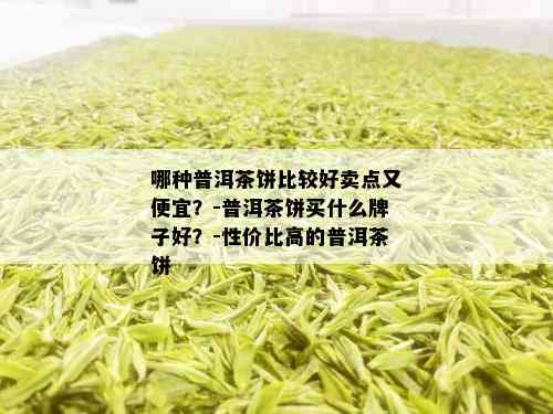 哪种普洱茶饼比较好卖点又便宜？-普洱茶饼买什么牌子好？-性价比高的普洱茶饼