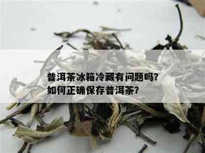 普洱茶冰箱冷藏有问题吗？如何正确保存普洱茶？