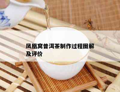 凤凰窝普洱茶制作过程图解及评价