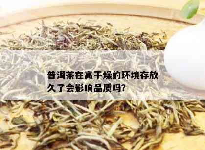 普洱茶在高干燥的环境存放久了会影响品质吗？