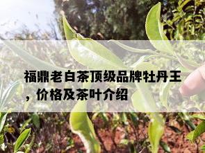 福鼎老白茶顶级品牌牡丹王，价格及茶叶介绍