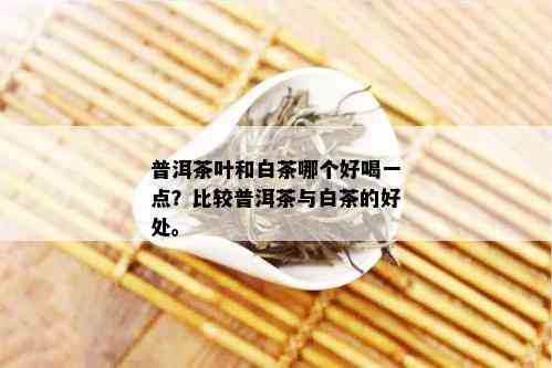 普洱茶叶和白茶哪个好喝一点？比较普洱茶与白茶的好处。