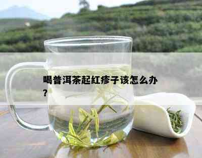 喝普洱茶起红疹子该怎么办？