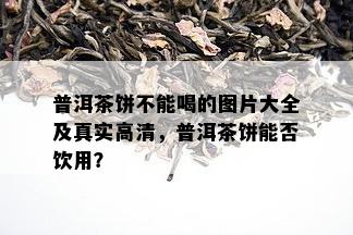 普洱茶饼不能喝的图片大全及真实高清，普洱茶饼能否饮用？