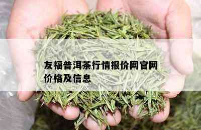 友福普洱茶行情报价网官网价格及信息