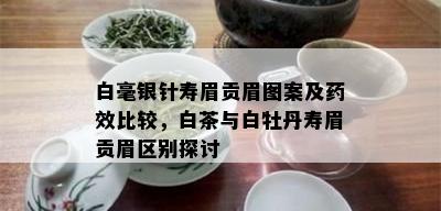 白毫银针寿眉贡眉图案及效比较，白茶与白牡丹寿眉贡眉区别探讨