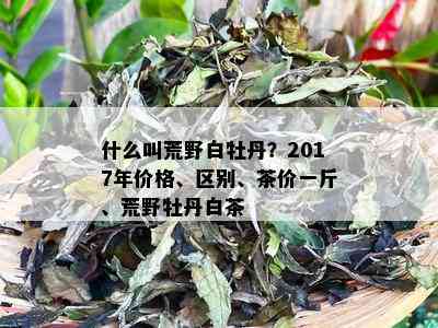 什么叫荒野白牡丹？2017年价格、区别、茶价一斤、荒野牡丹白茶