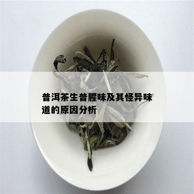 普洱茶生普腥味及其怪异味道的原因分析