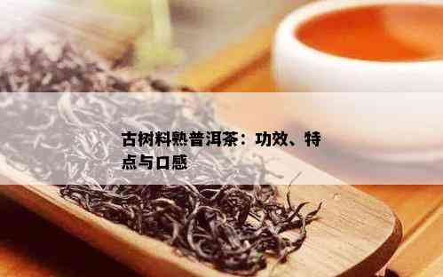 古树料熟普洱茶：功效、特点与口感