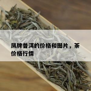 凤牌普洱的价格和图片，茶价格行情