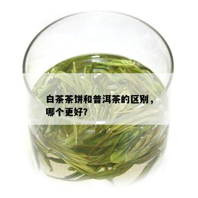 白茶茶饼和普洱茶的区别，哪个更好？