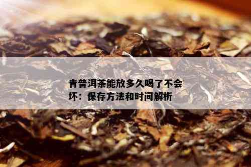 青普洱茶能放多久喝了不会坏：保存方法和时间解析