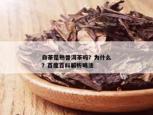 白茶是熟普洱茶吗？为什么？百度百科解析喝法