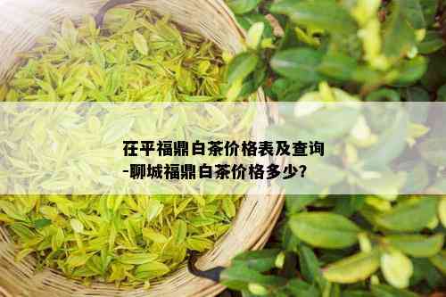 茌平福鼎白茶价格表及查询-聊城福鼎白茶价格多少？