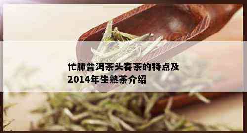 忙肺普洱茶头春茶的特点及2014年生熟茶介绍