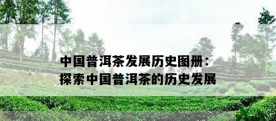 中国普洱茶发展历史图册：探索中国普洱茶的历史发展