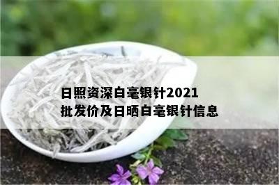 日照资深白毫银针2021批发价及日晒白毫银针信息