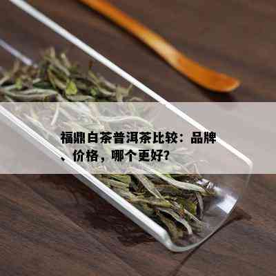 福鼎白茶普洱茶比较：品牌、价格，哪个更好？