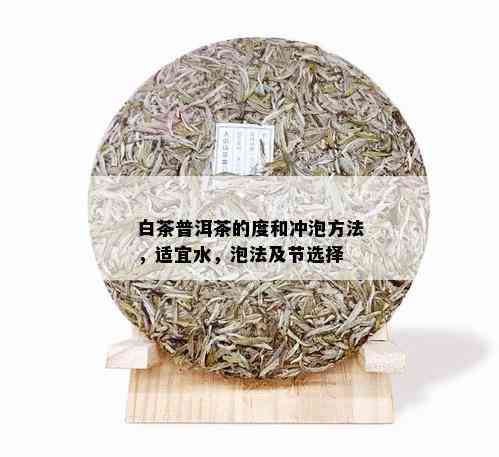 白茶普洱茶的度和冲泡方法，适宜水，泡法及节选择