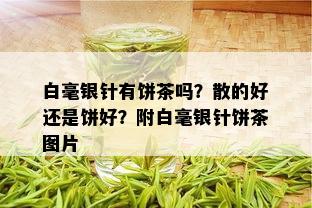 白毫银针有饼茶吗？散的好还是饼好？附白毫银针饼茶图片