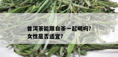 普洱茶能跟白茶一起喝吗？女性是否适宜？