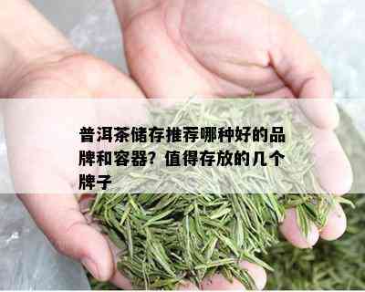 普洱茶储存推荐哪种好的品牌和容器？值得存放的几个牌子