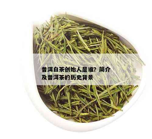 普洱白茶创始人是谁？简介及普洱茶的历史背景