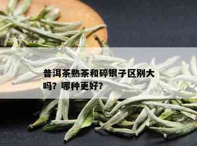 普洱茶熟茶和碎银子区别大吗？哪种更好？