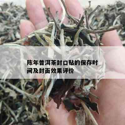 陈年普洱茶封口贴的保存时间及封面效果评价