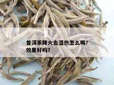 普洱茶降火去湿热怎么喝？效果好吗？