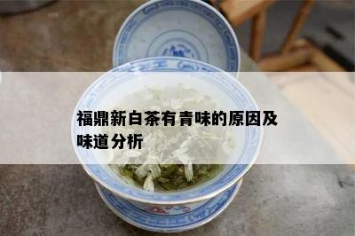 福鼎新白茶有青味的原因及味道分析