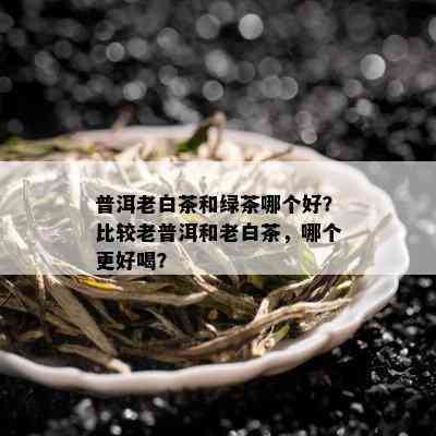 普洱老白茶和绿茶哪个好？比较老普洱和老白茶，哪个更好喝？